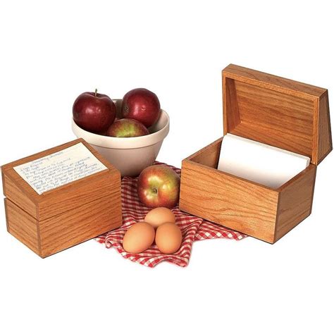 3 x 5 recipe box